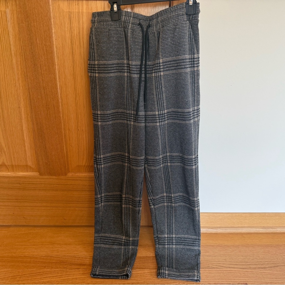 Women’s Marks & Spencer Gray Plaid Trousers